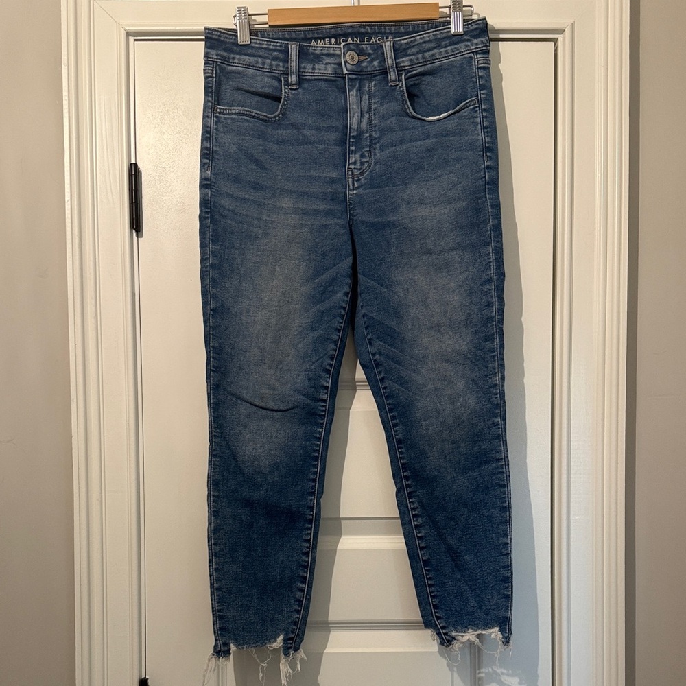 American Eagle Outfitters Women's Cropped Denim Jeans